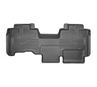 Husky Liners Weatherbeater | Fits 2009-2014 Ford F - 150 SuperCab | Second Row Liner, Black | 19351