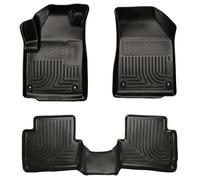 Husky Liners - Weatherbeater | Fits 2013-2016 Dodge Dart - Front & 2nd Row Liner - Black, 3 pc. | 99021