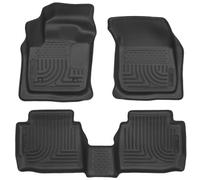 Husky Liners Weatherbeater | Fits 2013-2016 Ford Fusion, Fits 2013-2016 Lincoln MKZ, Front & 2nd Row Liners - Black, 3 pc. | 99751
