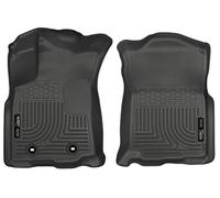 Husky Liners - Weatherbeater | Fits 2016-2017 Toyota Tacoma (AutoLineric Transmission, Double Cab, Access Cab) - Front Liners - Black, 2 pc. | 13951