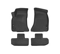 Husky Liners - Weatherbeater | Fits 2016-2023 Dodge Challenger, (RWD ONLY) Front & 2nd Row Liner - Black, 3 pc. | 99171
