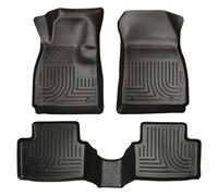 Husky Liners Weatherbeater Floor Mats | Fits 2012-2020 Chevrolet Sonic | Front & 2nd Row, 3-pc Black - 98291