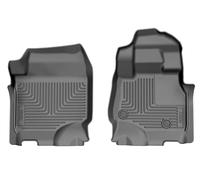 Husky Liners Weatherbeater Floor Mats | Fits 2015-2024 Ford F-150 | Front Row, 1-pc Black - 15901