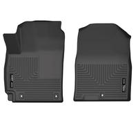 Husky Liners Weatherbeater Floor Mats | Fits 2018-2023 Hyundai Kona | Front Row, 1-pc Black - 15971