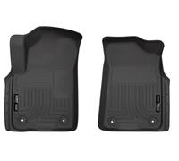 Husky Liners Weatherbeater Floor Mats | Fits 2019-2024 Infiniti QX80; 2019-2024 Nissan Armada | Front Row, 1-pc Black - 15231