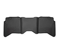 Husky Liners Weatherbeater Floor Mats | Fits 2019-2024 Ram 1500 (Classic Body), 2009-2018 Dodge Ram 1500, 2011-2018 Ram 2500, 3500 (Crew Cab) | 2nd Row, 1-pc Black - 19061