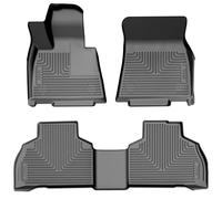 Husky Liners Weatherbeater Floor Mats | Fits 2019-2025 BMW X7 w/ 2nd Row Bench Seats | Front & Rear, 3-pc Black - 96151