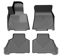 Husky Liners Weatherbeater Floor Mats | Fits 2019-2025 BMW X7 w/ 2nd Row Bucket Seats | Front & Rear, 3-pc Black - 96161