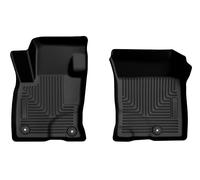 Husky Liners Weatherbeater Floor Mats | Fits 2022-2025 Hyundai Santa Cruz & Hyundai Tucson (Excludes Hybrid Models) | Front Row, 2-pc Black - 15891