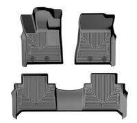 Husky Liners Weatherbeater Floor Mats | Fits 2025 Infiniti QX80; 2025 Nissan Armada | Front & 2nd Row, 1-pc Black - 96751