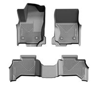 Husky Liners Weatherbeater Floor Mats | Fits 2025 Toyota 4Runner | Front & 2nd Row, 3-pc Black - 96531