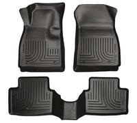 Husky Liners | Weatherbeater Series | Front & 2nd Seat Floor Liners - Black | 98151 | Fits 2011-2017 Buick Regal 3 Pcs