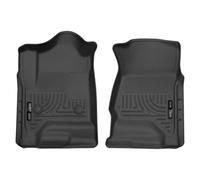 Husky Liners Weatherbeater Series | Front Floor Liners - Black | 18231 | Fits 2015-2020 Cadillac Escalade/ESV/Suburban/Tahoe/GMC Yukon/XL, 2014-2019 Silverado/Sierra 1500 Crew/Double Cab 2 Pcs