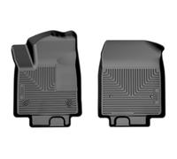 Husky Liners X-act Contour Floor Mats | Fits 2023-2025 Cadillac Lyriq; 2024-2025 Honda Prologue | Front Row, 2-pc Black - 78491