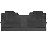 Husky Liners X-act Contour Series | 2nd Seat Floor Liner (Footwell Coverage) - Black | 53471 | Fits 2015-2022 Ford F-150 SuperCrew Cab 1 Pcs