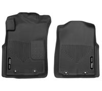 Husky Liners X-act Contour Series | Front Floor Liners - Black | 53701 | Fits 2012-2015 Toyota Tacoma Access/Double/Standard Cab 2 Pcs