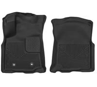 Husky Liners X-act Contour Series | Front Floor Liners - Black | 53741 | Fits 2016-2017 Toyota Tacoma Access/Double Cab w/Automatic Transmission 2 Pcs