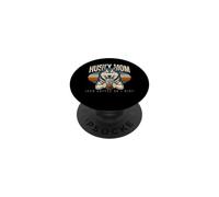 Husky Mom Iced Coffee Or I Riot Dog Lover PopSockets Adhesive PopGrip