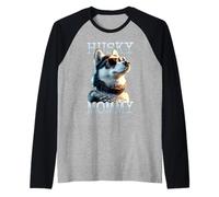 Husky Mommy Mama Mom Mothers Day Mistress Siberian Husky Raglan Baseball Tee