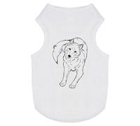 'Husky' Pet Dog/Cat T-Shirt (PT00056422)