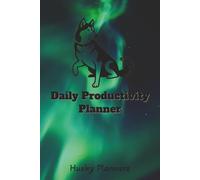 Husky Planners Daily Productivity Planner - Northern Lights