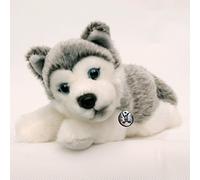 Husky Puppy Anouk Lying Down 22 cm Sleigh Dog Alaskan Malamute Cuddly Toy Plush Toy Dog Plush Dog