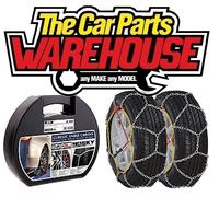 Husky Snow Chains PAIR inc Case to fit Tyre size 165/60/13 Get ready for winter