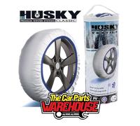 Husky Snow Socks (Like Chains) to fit tyre size 185/80/15 ( 185/80R15 ) Large