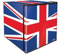HUSKY Union Jack HUS-EL193 Mini Fridge - Red, White & Blue, Patterned,Blue,Red