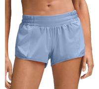 Husnainna 2.5'' Running Shorts for Women Built-in Liner Mesh Athletic Shorts with Zipper Pockets Yoga Workout Gym Shorts H027-Wisteria.Purple-A4XS