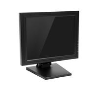 HUSPOO 15" LCD Touch Screen Monitor VOD VGA POS System Cash Register USB Adjustable Angle Touchscreen or Retail, Cash and Inventory Management in Restaurants and Supermarkets (15inch)