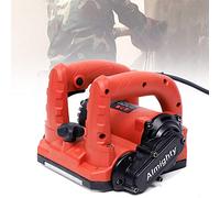 HUSPOO Electric Wall Scraper Planner, 220V 1600W Automatic Electric Wall Planing Machine, Concrete Shovel Machine with Side Knife and Toolbox, for Granite, Stone, Marble, 200mm Width 1-4mm Depth