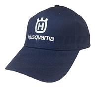 Husqvarna Blue Baseball Hat Cap with White Logo