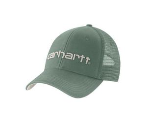 Husqvarna Carhartt Canvas Mesh Back Logo Graphic Cap Green Slate/malt