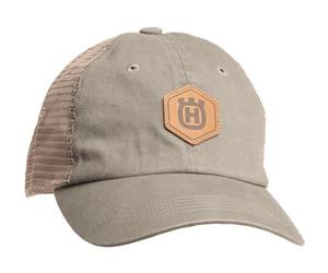 Husqvarna Chainsaw Xplorer Baseball Cap Mesh Back Moon Mist Grey