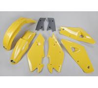 Husqvarna CR 125 - 250 2000 - 2003 Replica Ufo Yellow Plastic Fairing Kit