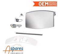 ZANUSSI 4055085551 WASHING MACHINE SILVER DOOR HANDLE CATCH LATCH