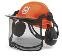 Husqvarna Chainsaw Forest Helmet Functional Fluorescent with Ultra Vision visor