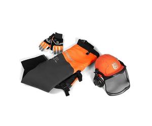 Husqvarna Functional Protective Kit includes Chainsaw Chaps, Gloves & Helmet