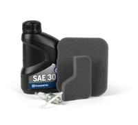 Husqvarna HS123A LC140P LC140SP Service Kit Spark Plug Air, Fuel Filter & Oil