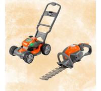Husqvarna Toy Lawnmower & Hedge Trimmer Package
