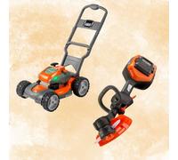 Husqvarna Toy Lawnmower & Strimmer Package