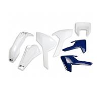 Ufo Husqvarna Te/tx/fe 2017-2019 With Headlight Hukit621-999 Plastics Kit White