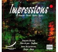 Husser/ricquebourg - Pan flute & harp recital: Impressions