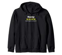 Hussy Five of Five Stars Would Highly Recommend Zip Hoodie