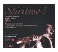 Hustedt/Katkus/St Christopher Chamber Orchestra Vilnius - Spiritoso! - Flute Concertos by Pergolesi/Martin/Erbacher/Stamitz/Mozart
