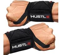 Wrist Wraps for Weightlifting (USPA Approved) - 18" or 12" Premium Quality Weight Lifting Wrist Straps - Best Gym Wrist Wraps with Thumb Loop for Powerlifting & Weight Training for Men & Women