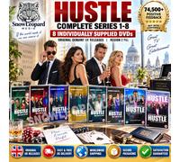 HUSTLE COMPLETE SERIES 1-8 DVD COLLECTION SEASON 1 2 3 4 5 6 7 8 UK Rel R2 NEW