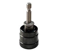 Hustle Drill Adapter - Rust Resistant Jack Adapter | Heavy Duty Power Drilling Socket Extension for Manual Crank Tool