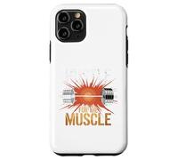 Hustle For The Muscle Motivational Quote Case for iPhone 11 Pro